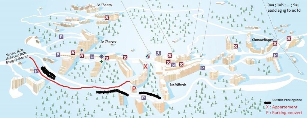 Les Arcs 1800, Nova 2, 6 Pers, Parking Couvert Gratuit Εξωτερικό φωτογραφία